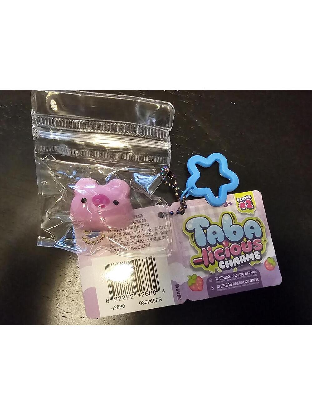 Taba licious charms Keychain squishy new rare HTF pig